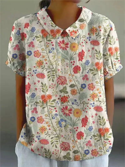 Scarlett™ - Floral Elegant Blouse