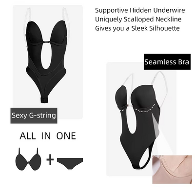 InviShaper™ - Plunge Backless Body Shaper Bra