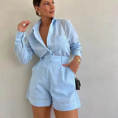 Emily™ - Stylish Casual Linen Set