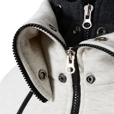 James™ - Stylish Warm Hooded Jacket Zipper