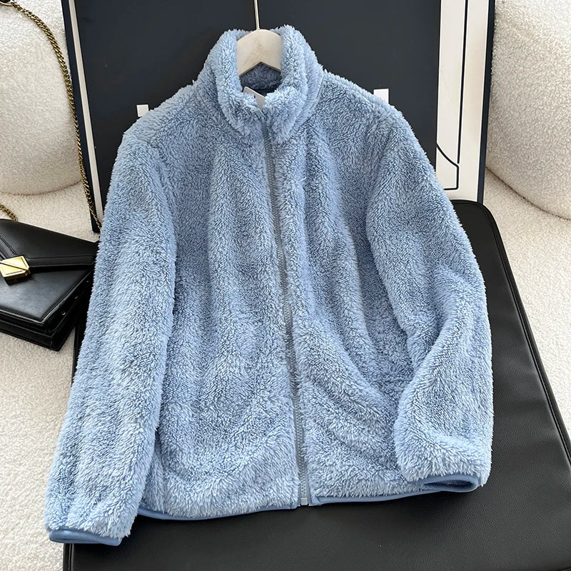 Sophia™ - Cozy Teddy Coat With Zipper