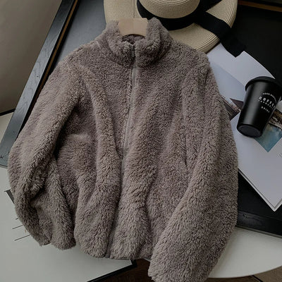 Sophia™ - Cozy Teddy Coat With Zipper