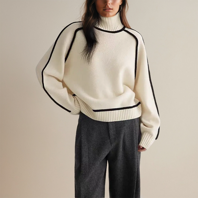 Amelia™ - Cashmere Overzied Couture Turtleneck Sweater