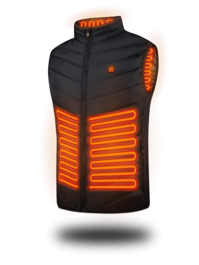 Alfie™ - Upgraded Version Two-touch 15 Heat Zones LED Controller Heated Vest