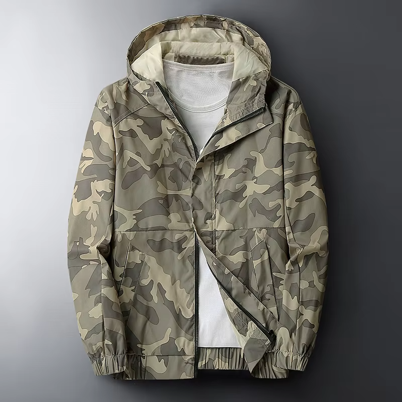 William™ - Stylish Waterproof Camo Jacket