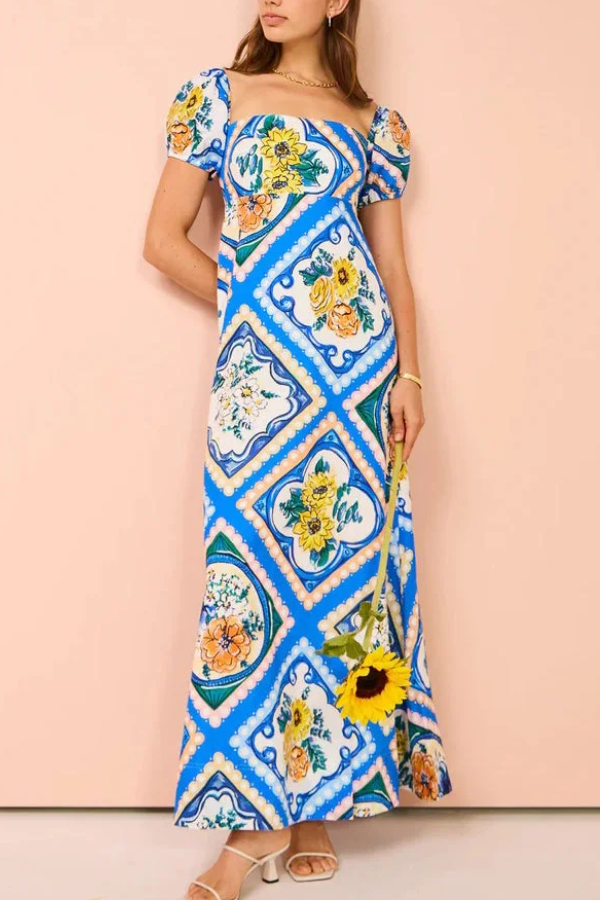 Daisy™ - Print Long Dresses Summer