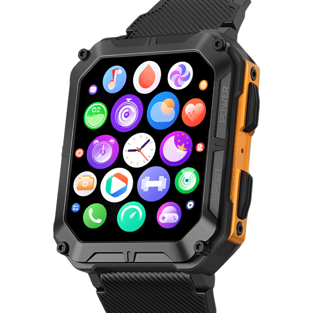 Indestructible Multifunctional Smartwatch For IPhone and Android - Advanced Technology