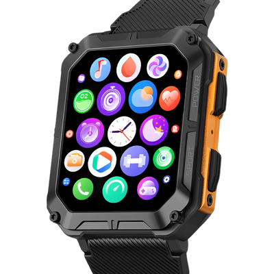 Indestructible Multifunctional Smartwatch For IPhone and Android - Advanced Technology