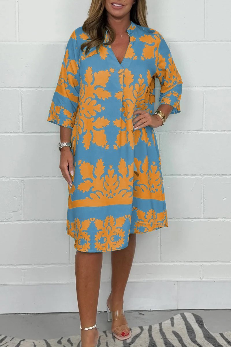 Amelia™ - Flowing and Elegant Spring Dress