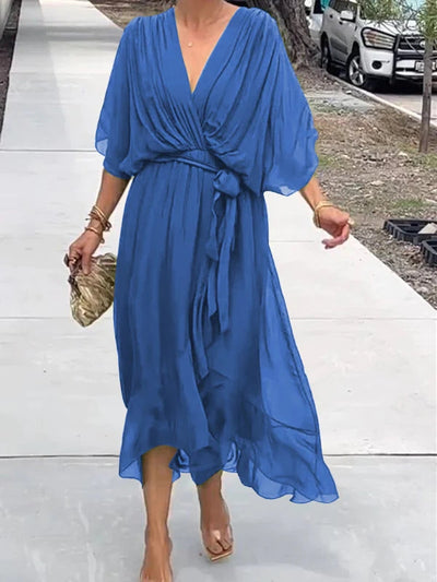 Rosie™ - Elegant V-neck Summer dress