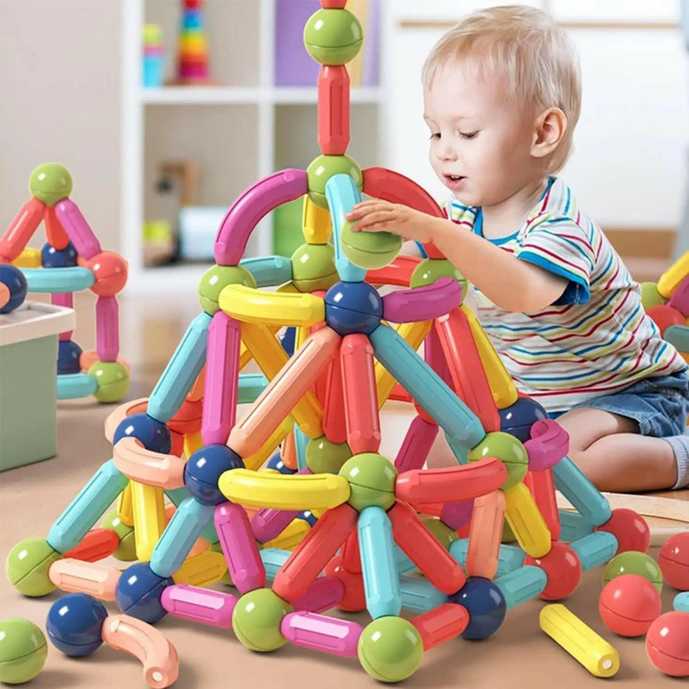 Magnetic Balls & Sticks Building Blocks