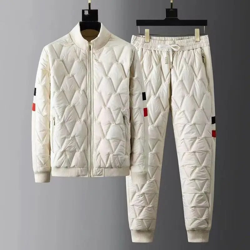 Samuel™ - Stylish Quilted Puffer Two-Piece Down Jacket and Pant Set