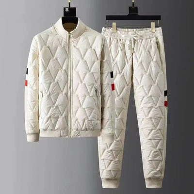 Samuel™ - Stylish Quilted Puffer Two-Piece Down Jacket and Pant Set