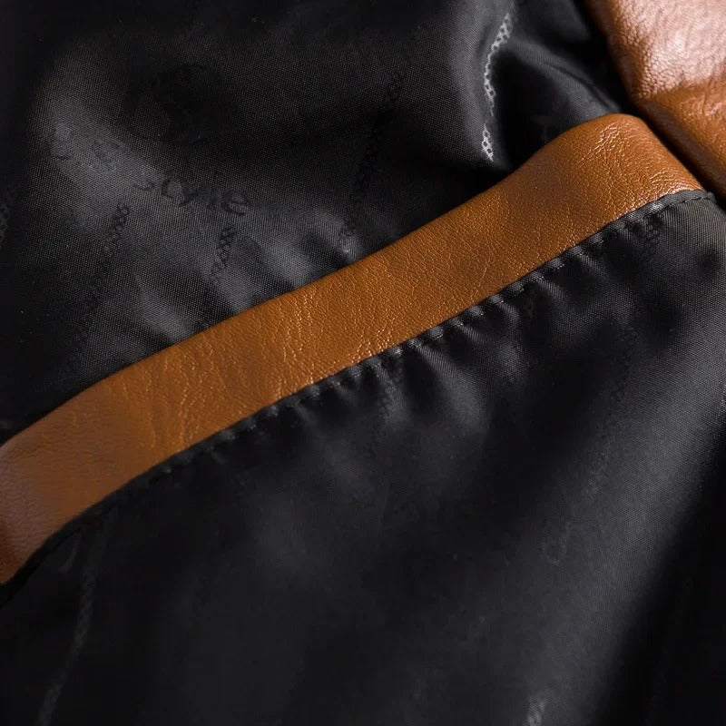 Elliot™ - Stylish Warm Leather Jacket