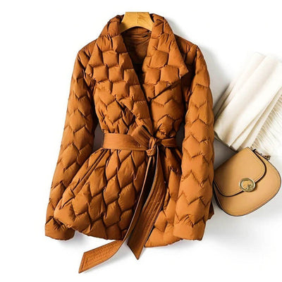 Emily™ - Stylish Quilted Down Coat