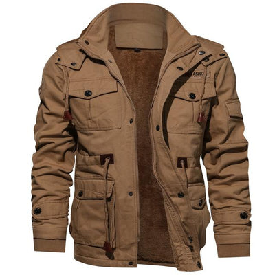 Sebastian™ - Casual Winter Cotton Military Jacket