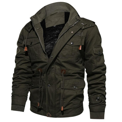 Sebastian™ - Casual Winter Cotton Military Jacket