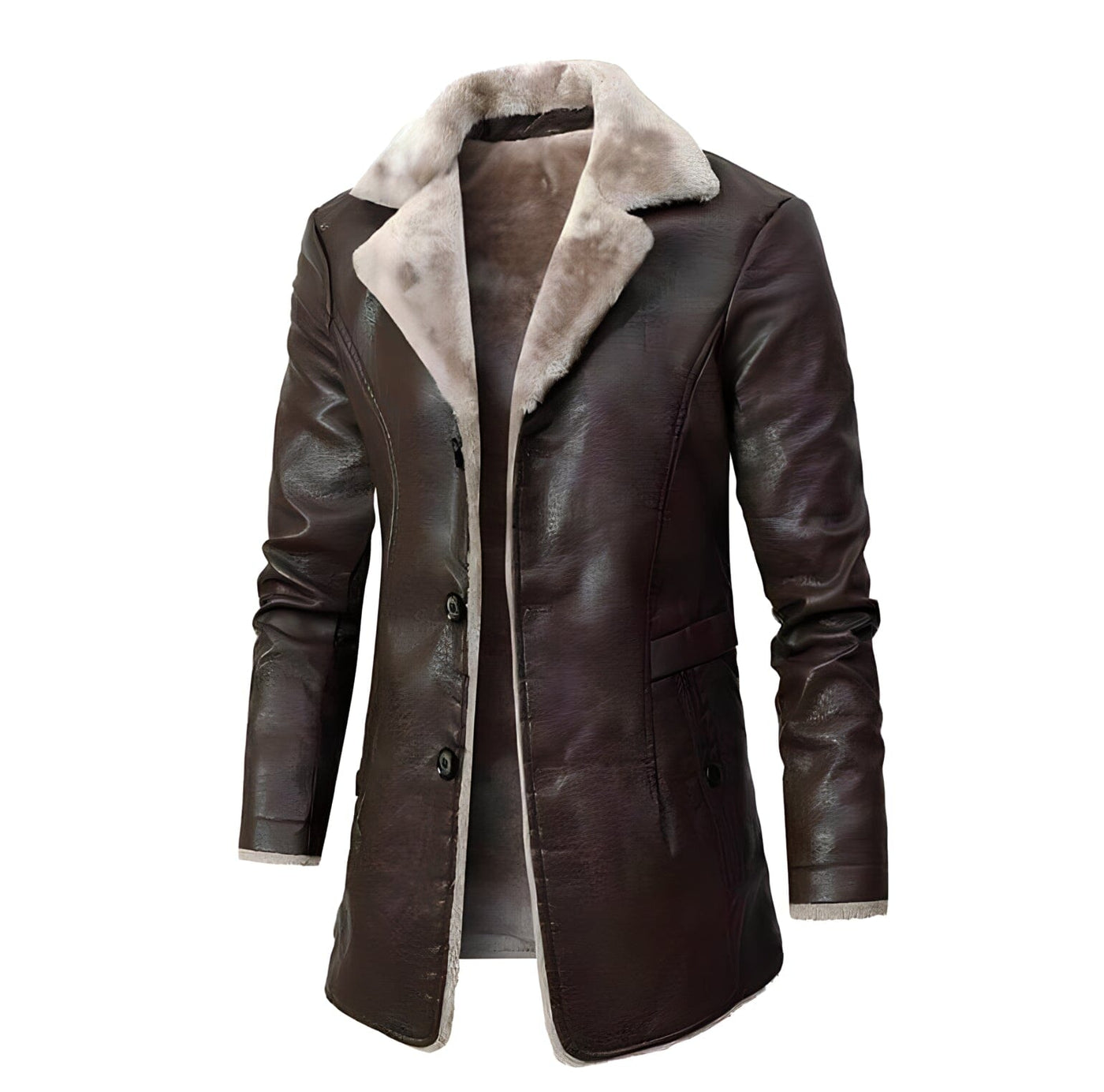 Alexander™ - Vintage Soft Faux Leather Winter Jacket