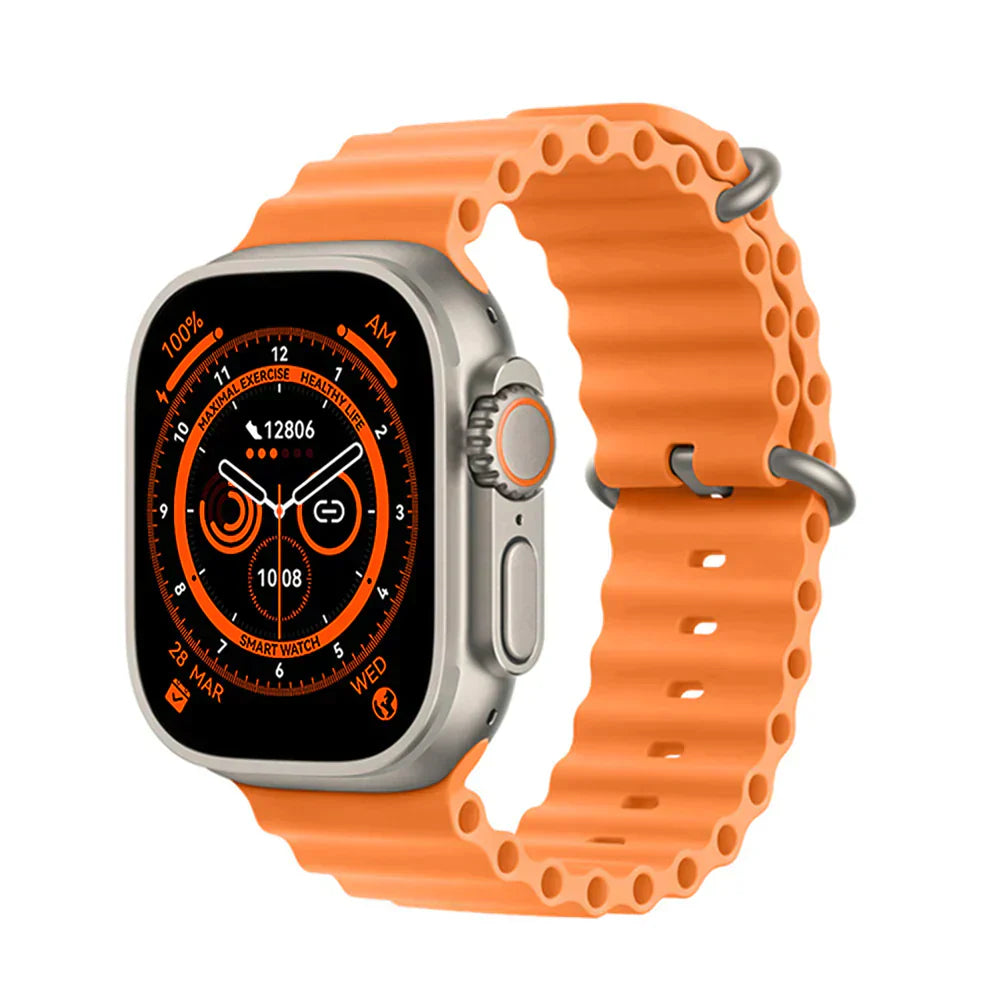 Ultra Smartwatch Series 8 - For Iphone & Android - 2 Straps Included