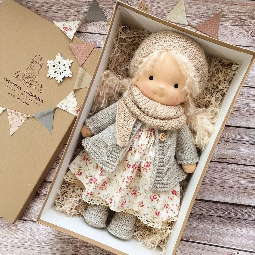 Family Doll - Cute Handmade Waldorf Doll