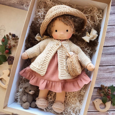 Family Doll - Cute Handmade Waldorf Doll