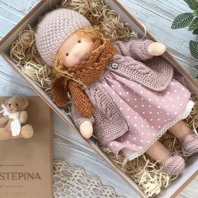 Family Doll - Cute Handmade Waldorf Doll