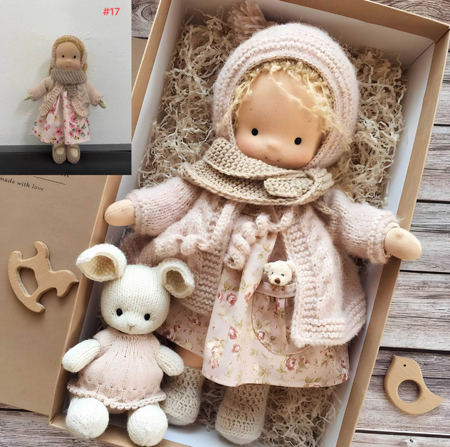 Family Doll - Cute Handmade Waldorf Doll