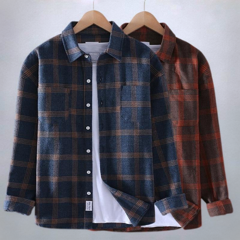 Elliot™ - Modern Stylish Checkered Shirt